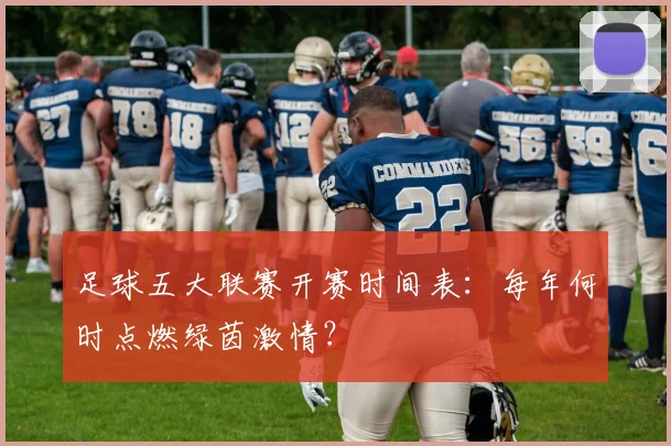 足球五大联赛开赛时间表：每年何时点燃绿茵激情？